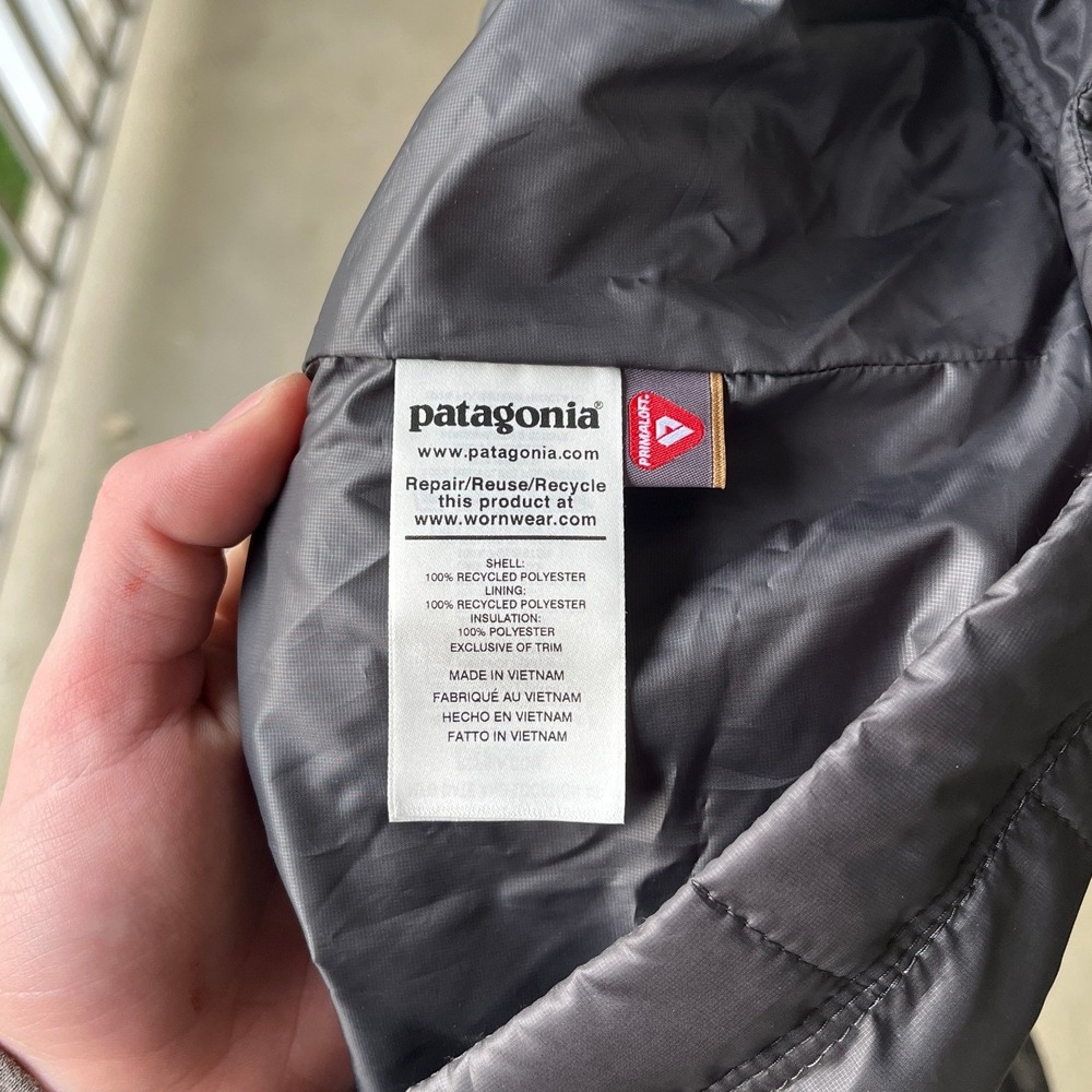 NWT! Patagonia Mens Nano Puff Jacket Forge Grey 84212 Large PrimaLoft Insulated - Picture 6 of 8